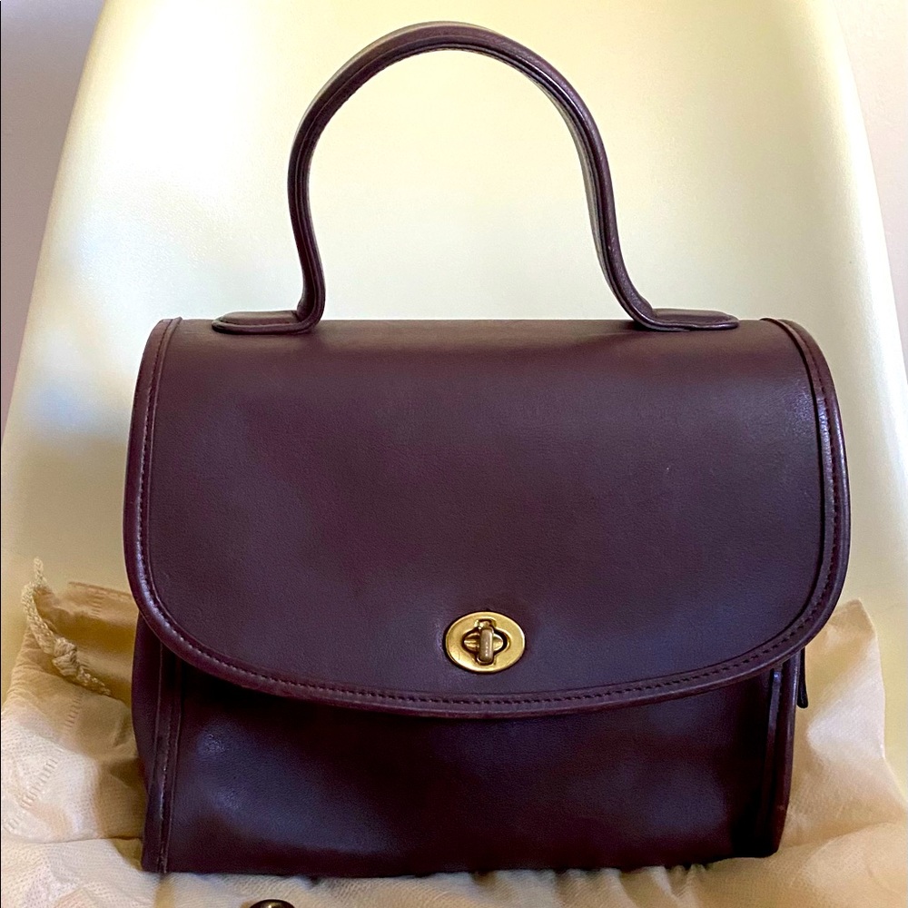 Coach vintage mahogany brown 9977 crossbody bag